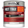 Insl-X By Benjamin Moore Insl-X Hot Trax Satin White Water-Based Acrylic Concrete & Garage Floor Paint 1 gal HTF110092-01